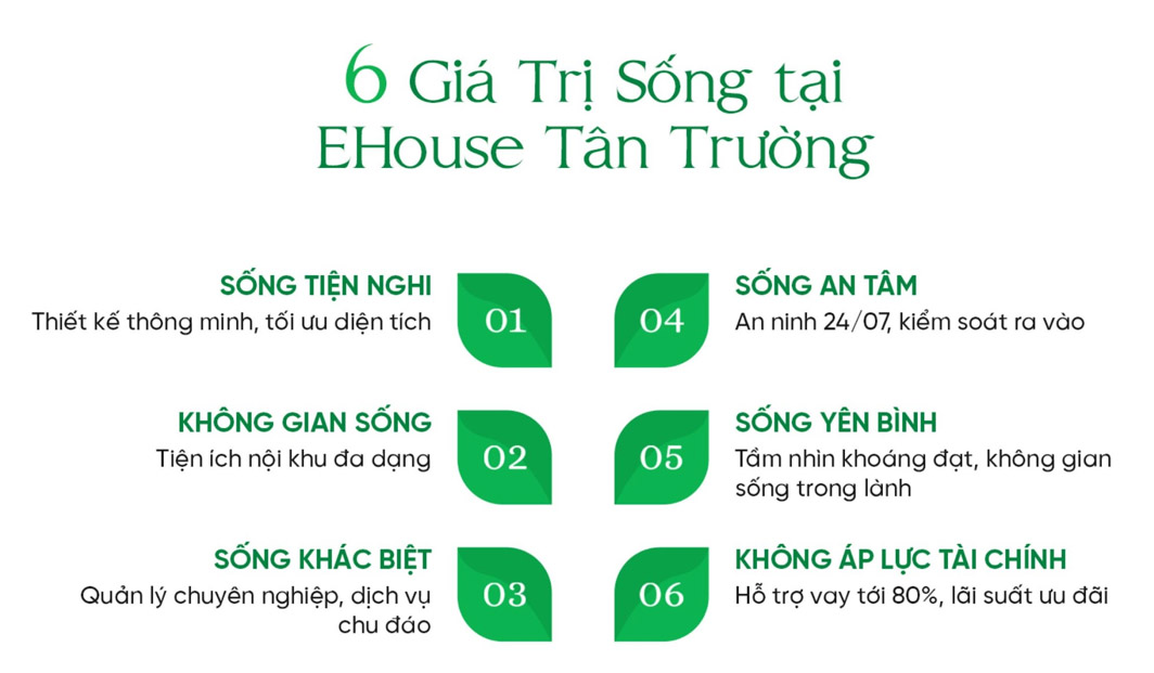 6 gia tri ehouse tân trường