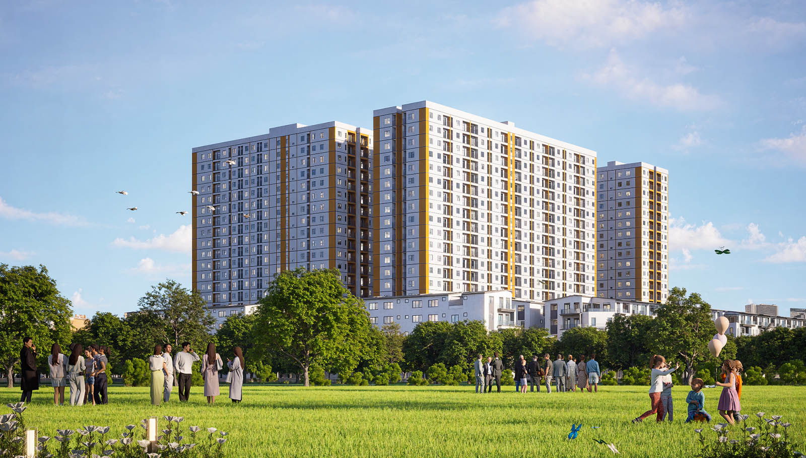 Tổng thể ehouse tan truong