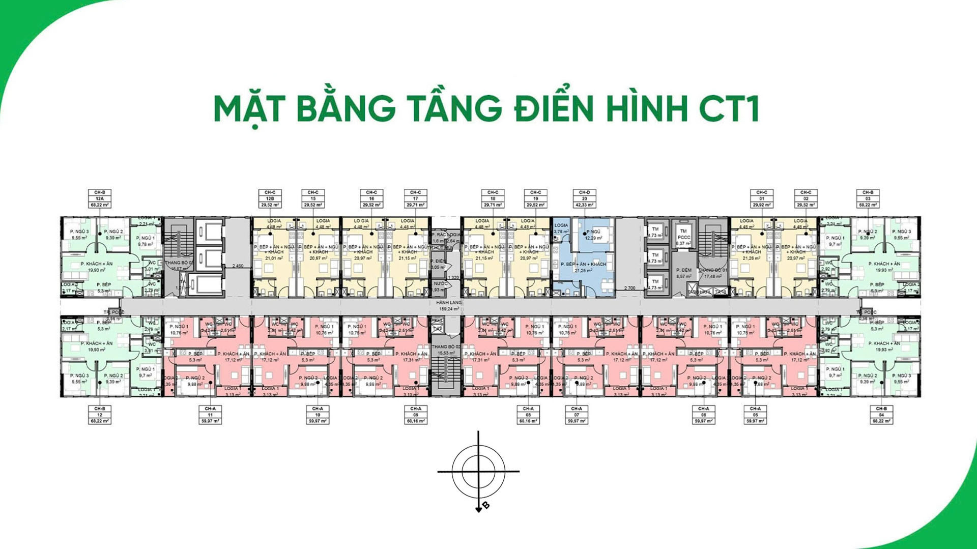 mat bang toa ct1 ehouse tân trường