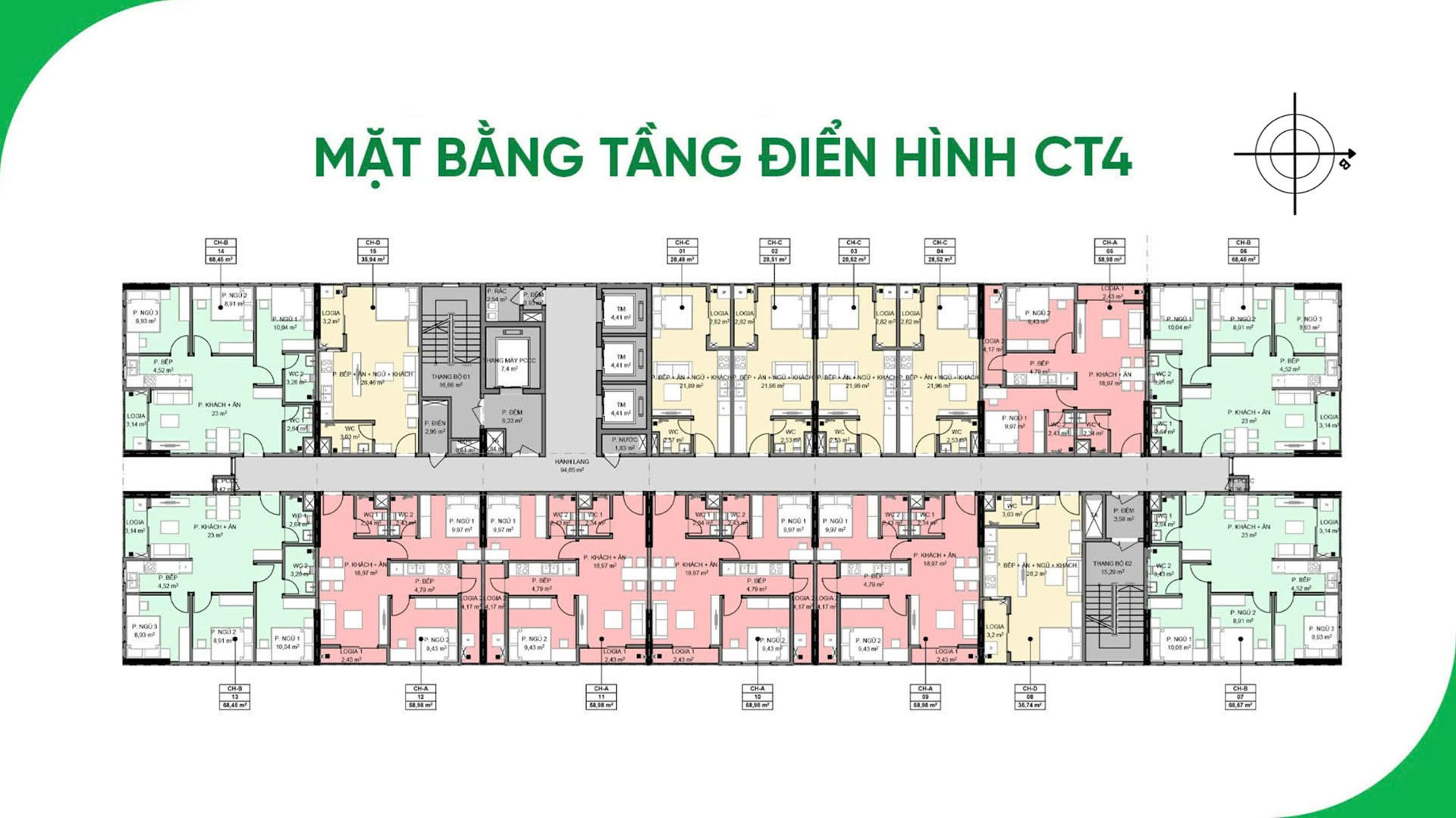 mat bang toa ct4 ehouse tân trường